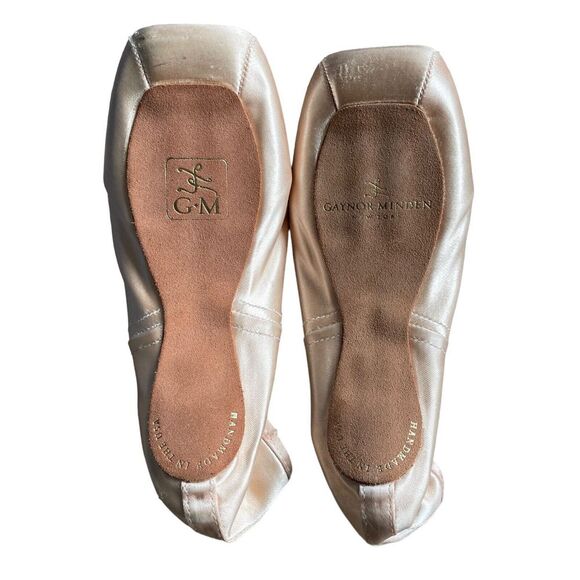 Gaynor Minden pointe Ballet Shoes Size 7W Pre-owned Made in USA - Picture 3 of 8